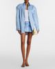 The Frankie Shop The Frankie Shop Hera striped cotton-blend miniskirt - 6