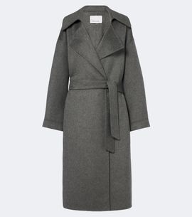 The Frankie Shop The Frankie Shop Issen wool-blend wrap coat