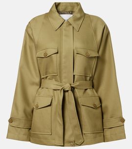 The Frankie Shop The Frankie Shop Kelia belted padded jacket