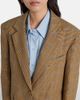 The Frankie Shop The Frankie Shop Lyra houndstooth oversized blazer - 4