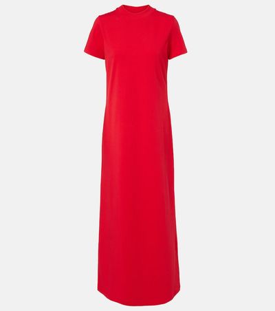 The Frankie Shop The Frankie Shop Malo cotton jersey maxi dress