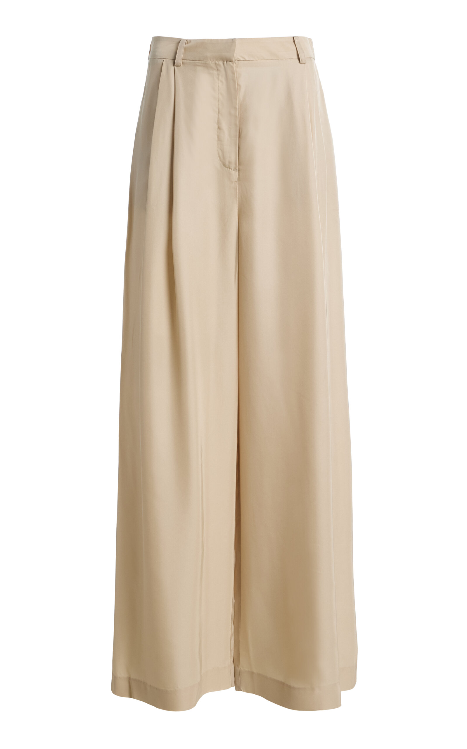 The Frankie Shop The Frankie Shop Marfa Pleated Twill Trousers