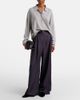 The Frankie Shop The Frankie Shop Marfa pleated twill wide-leg pants - 2