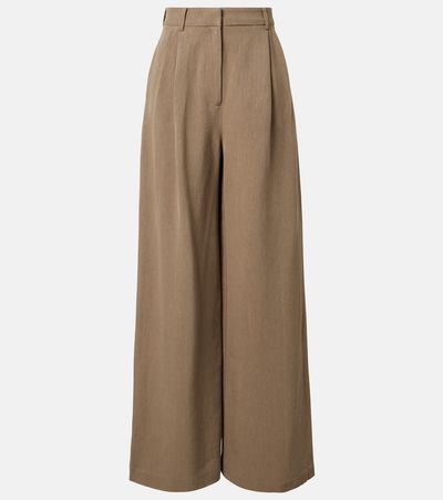 The Frankie Shop The Frankie Shop Marfa pleated wide-leg pants