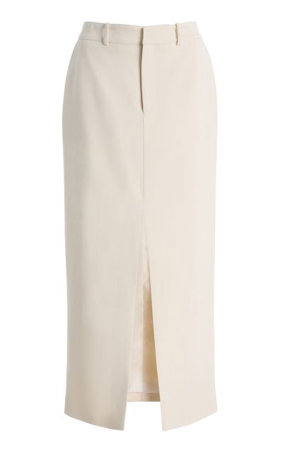 The Frankie Shop The Frankie Shop Maybelle FrontSlit Midi Skirt