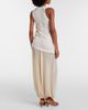 The Frankie Shop The Frankie Shop Mio sheer crêpe balloon pants - 6