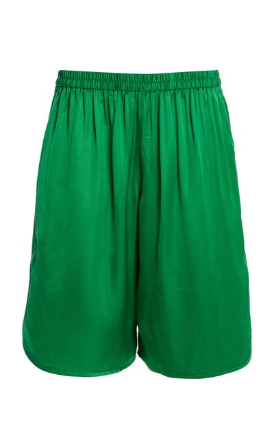 The Frankie Shop The Frankie Shop Nelis Satin Bermuda Shorts