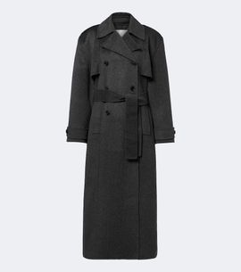 The Frankie Shop The Frankie Shop Nikola belted wool and cashmere coat