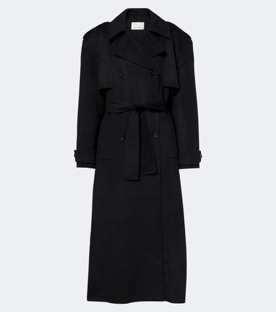 The Frankie Shop The Frankie Shop Nikola padded wool and cashmere trench coat