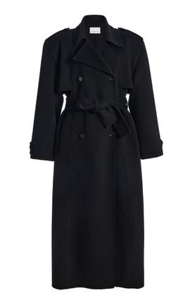 The Frankie Shop The Frankie Shop Nikola Padded WoolCashmere Trench Coat