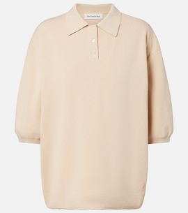 The Frankie Shop The Frankie Shop Nola cotton polo sweater