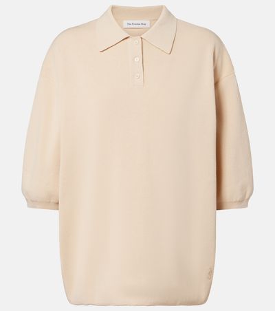 The Frankie Shop The Frankie Shop Nola cotton polo sweater