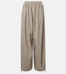 The Frankie Shop The Frankie Shop Oakdale virgin wool wide-leg pants