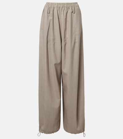 The Frankie Shop The Frankie Shop Oakdale virgin wool wide-leg pants