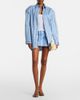 The Frankie Shop The Frankie Shop Oana striped cotton-blend shirt - 6