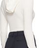 The Frankie Shop The Frankie Shop Off-White Danae Knit Hoodie - 3