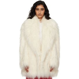 The Frankie Shop The Frankie Shop Off-White Liza Short Coat