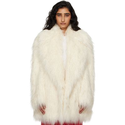 The Frankie Shop The Frankie Shop Off-White Liza Short Coat