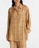 The Frankie Shop The Frankie Shop Peri checked twill shirt - 2