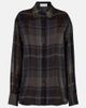 The Frankie Shop The Frankie Shop Peri sheer plaid shirt - 1