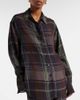 The Frankie Shop The Frankie Shop Peri sheer plaid shirt - 3