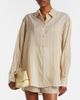 The Frankie Shop The Frankie Shop Peri striped twill shirt - 2