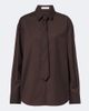 The Frankie Shop The Frankie Shop Peri tie-neck shirt - 1