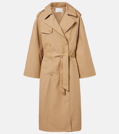 The Frankie Shop The Frankie Shop Riva oversized cotton trench coat