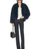 The Frankie Shop The Frankie Shop Senna Faux Fur Collarless Jacket - 5