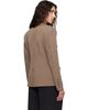 The Frankie Shop The Frankie Shop Taupe Doyer Cinched Blazer - 3