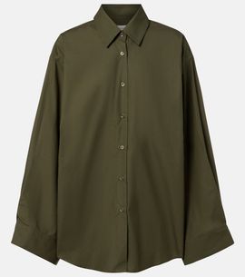 The Frankie Shop The Frankie Shop Tila oversized cotton shirt