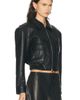 The Frankie Shop The Frankie Shop Val Faux Leather Padded Jacket - 2