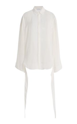 The Frankie Shop The Frankie Shop Verlin Chiffon TieCuff Shirt