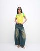 The Frolic The Frolic exclusive cotton rich 'Brazil' soccer graphic baby tee in yellow & green - 4