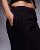 The Frolic The Frolic exclusive cotton rich cheesecloth broderie tie waist wide leg beach pants in black - part of a set - 2