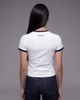 The Frolic The Frolic exclusive cotton rich star number graphic front baby tee in white - 2