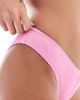 The Frolic The Frolic exclusive crinkle bikini bottom in baby pink - part of a set - 3
