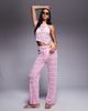 The Frolic The Frolic exclusive crochet pants in pink - part of a set - 1