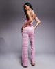 The Frolic The Frolic exclusive crochet pants in pink - part of a set - 2