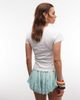 The Frolic The Frolic exclusive shell graphic front baby tee in white - 4