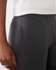 The Frolic The Frolic mid rise elastic waist wide leg pants in charcoal-Gray - 4