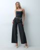The Frolic The Frolic sequin bust detail structured cami top in black - 2