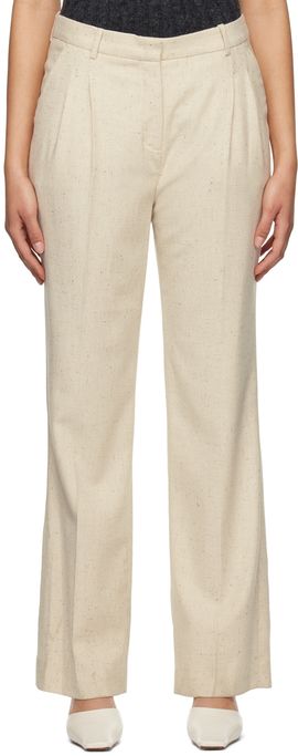 The Garment The Garment Beige Taranto Trousers