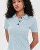 The Garment The Garment Como Cable Mini Polo Light Blue - 2
