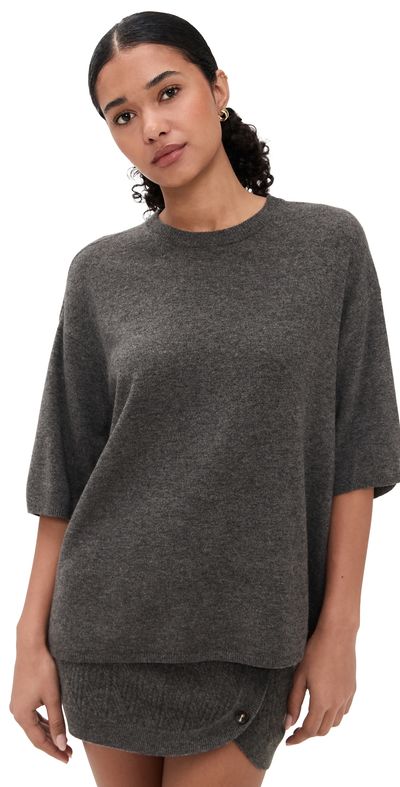 The Garment The Garment Como Oversized Tee Grey Melange