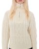 The Garment The Garment Como Zip Sweater Cream - 1