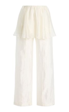 THE GARMENT THE GARMENT Gilian SkirtOverlay Organza Peplum Pants