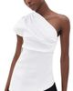 The Garment The Garment Glam Asymmetric Tee Ecru - 1