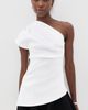 The Garment The Garment Glam Asymmetric Tee Ecru - 2
