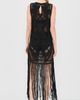 The Garment The Garment Kim Fringed Crochet Dress Black - 3